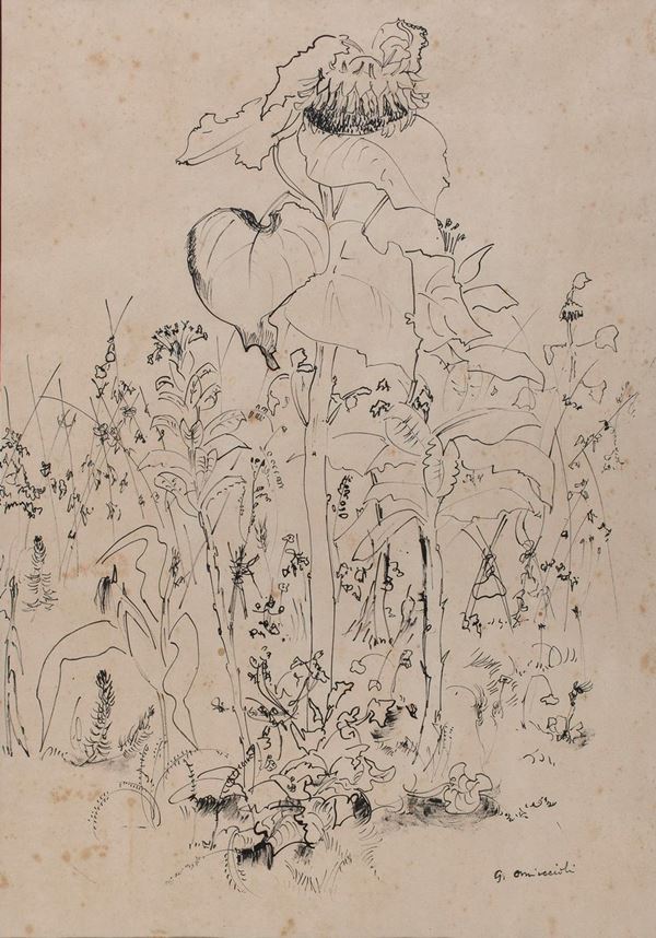 DISEGNO DI GIOVANNI OMICCIOLI