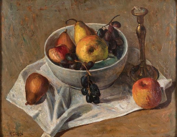 DIPINTO NATURA MORTA ANNI &#39;40