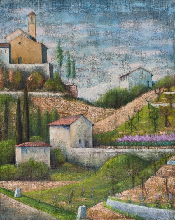 DIPINTO PAESAGGIO DEL CHIANTI