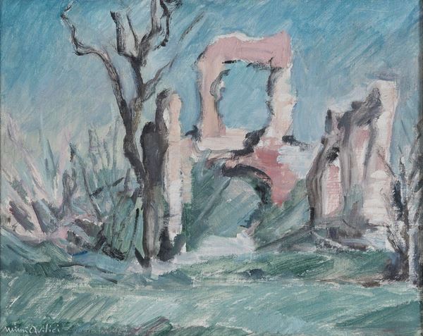 PAESAGGIO DI MIM&#204; QUILICI BUZZACCHI