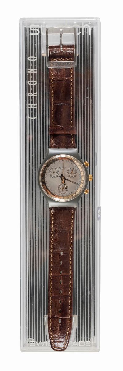 OROLOGIO SWATCH CHRONO GOLDFINGER