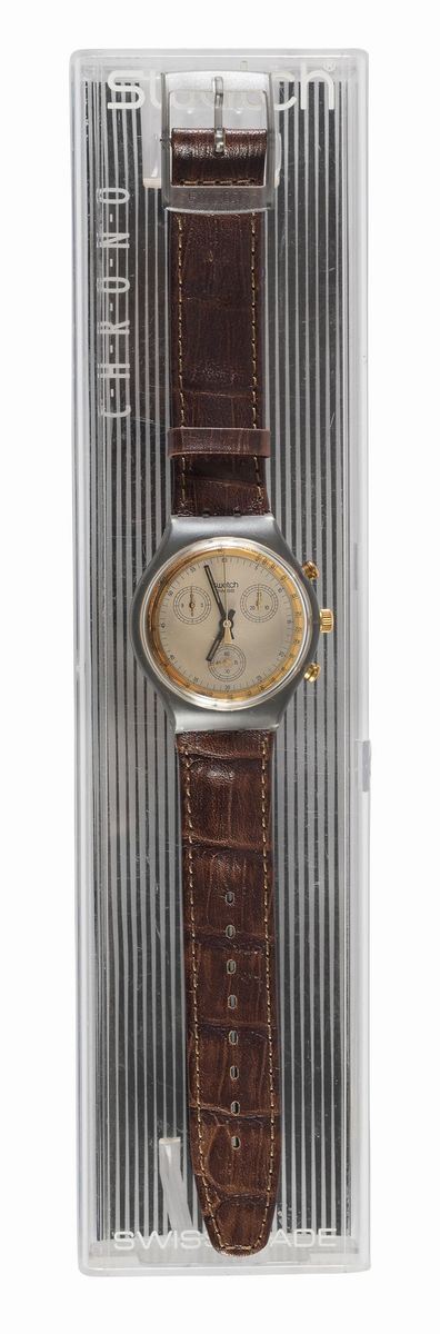 OROLOGIO SWATCH CHRONO GOLDFINGER