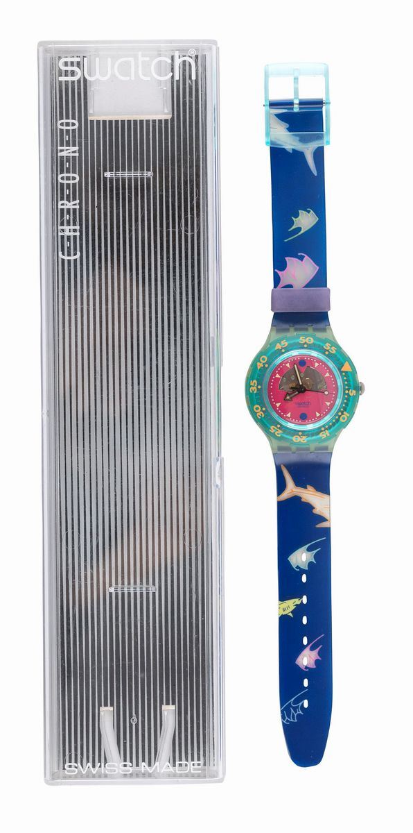 OROLOGIO SWATCH CHRONO HAPPY FISH