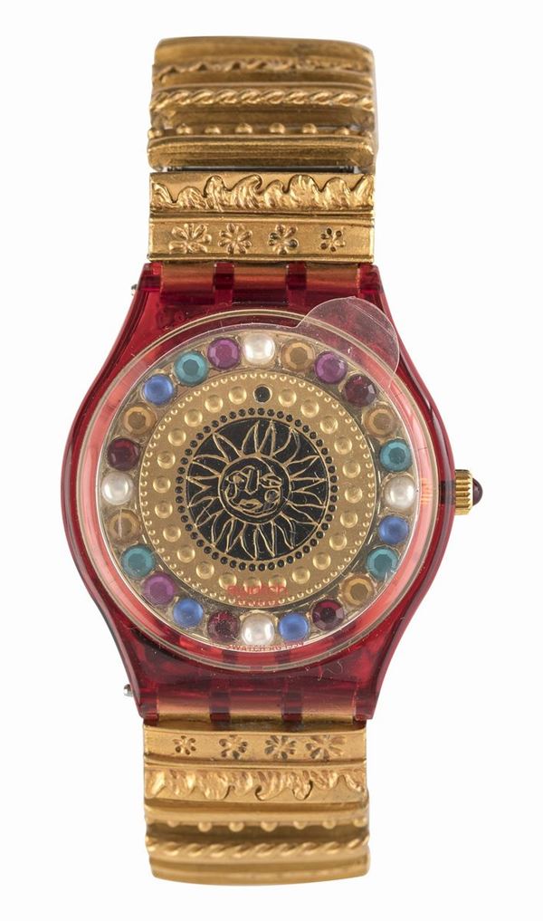 SWATCH  X-MAS DESIGN CHRISTIAN LACROIX
ALIAS XIAN LAX