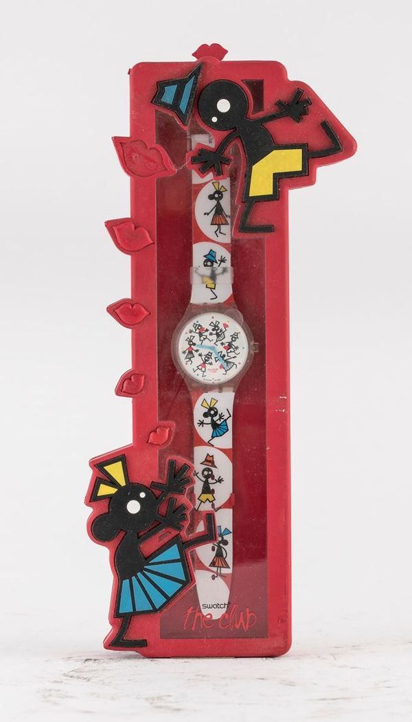 OROLOGIO SWATCH TIME FOR A KISS