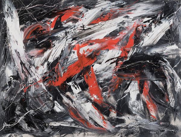 OLIO SU TELA DI SILVIO FORMICHETTI