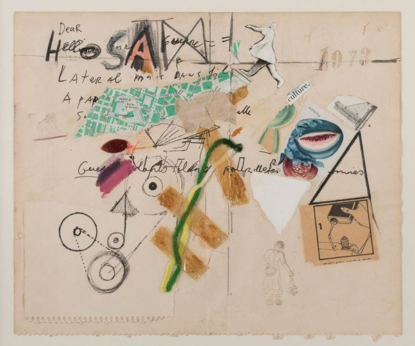 COLLAGE DI NIKI DE SAINT PHALLE &amp; JEAN TINGUELY