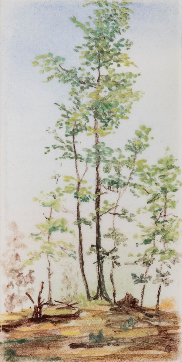 TRE DIPINTI ALBERI