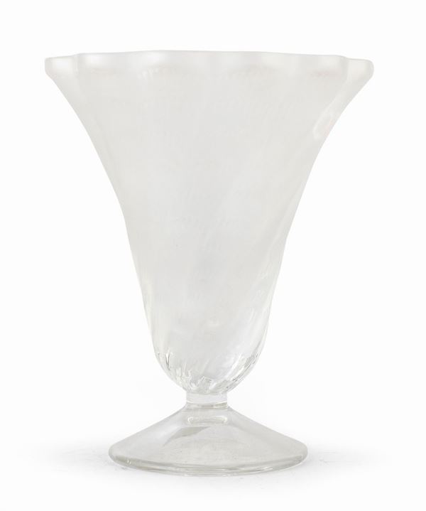 CALICE IN CRISTALLO REN&#201; LALIQUE