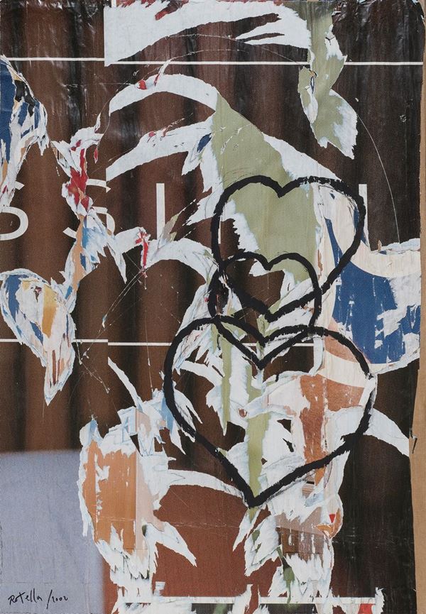 DECOLLAGE DI MIMMO ROTELLA