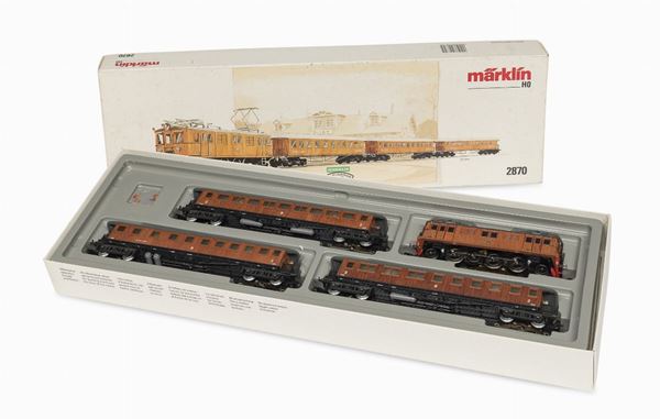 CONVOGLIO PASSEGGERI SVEDESE M&#196;RKLIN