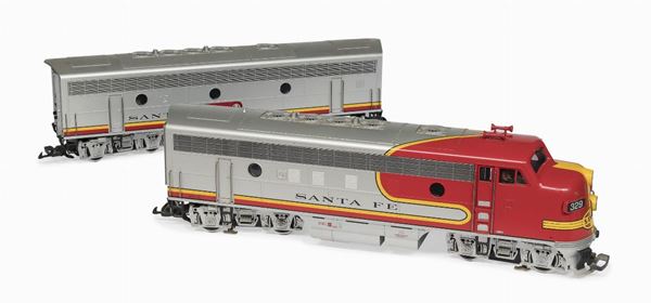 LOTTO LOCOMOTIVE DIESEL AMERICANE LGB