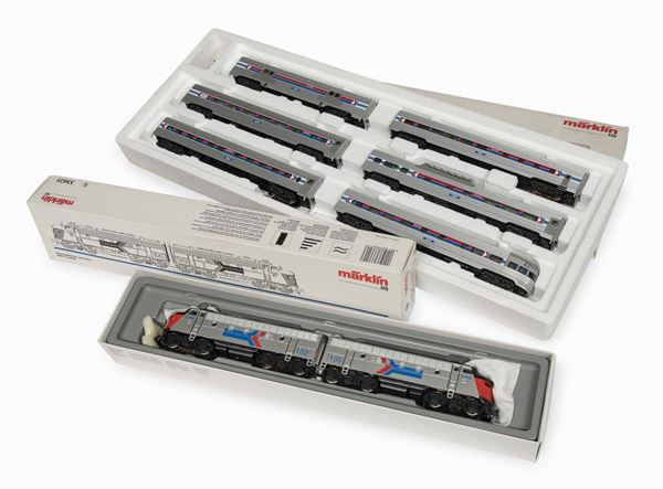 LOTTO CONVOGLIO AMTRAK M&#196;RKLIN