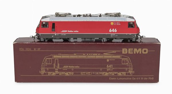 LOCOMOTIVA ELETTRICA BEMO