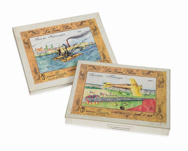 LOTTO PIONERI DELL’ARIA AJP MAQUETTES