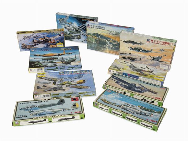 LOTTO AEROPLANI SECONDA GUERRA MONDIALE