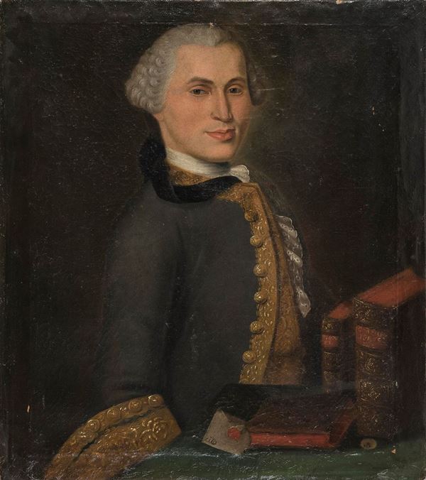 RITRATTO DI FRANCOIS LOUIS RUMPLER, FRANCIA SETTECENTO