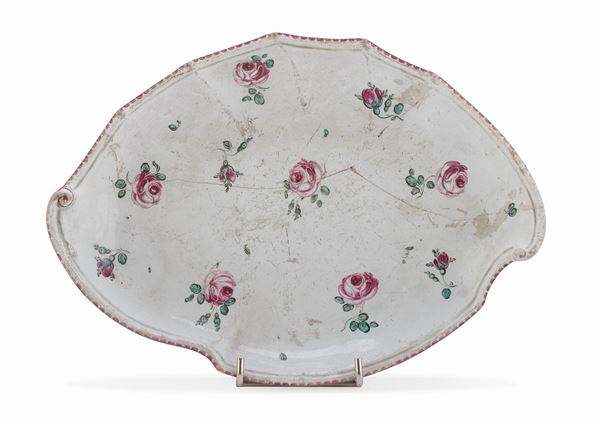 VASCHETTA IN MAIOLICA, PROBABILMETE DOCCIA