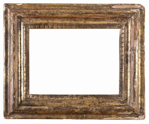 CORNICETTA IN LEGNO DORATO