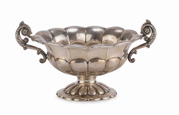 VASCHETTA IN ARGENTO, GINEVRA 1815/1866