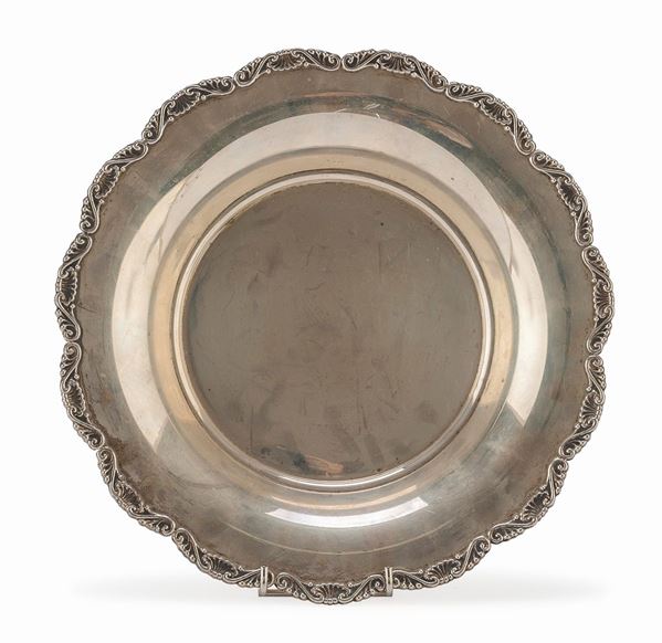 PIATTO IN ARGENTO, FRUGONI ROMA