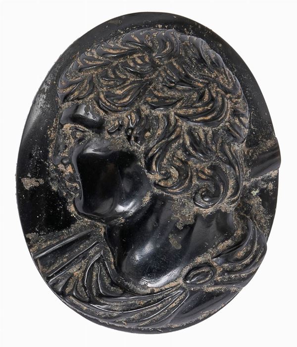 CAMMEO DI GLITTICA IN PIETRA DURA
