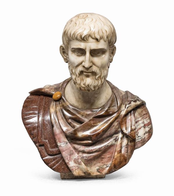 BUSTO DI IMPERATORE IN MARMI