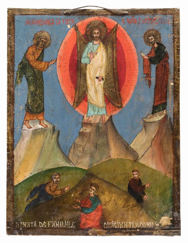 ICONA GRECA TRASFIGURAZIONE