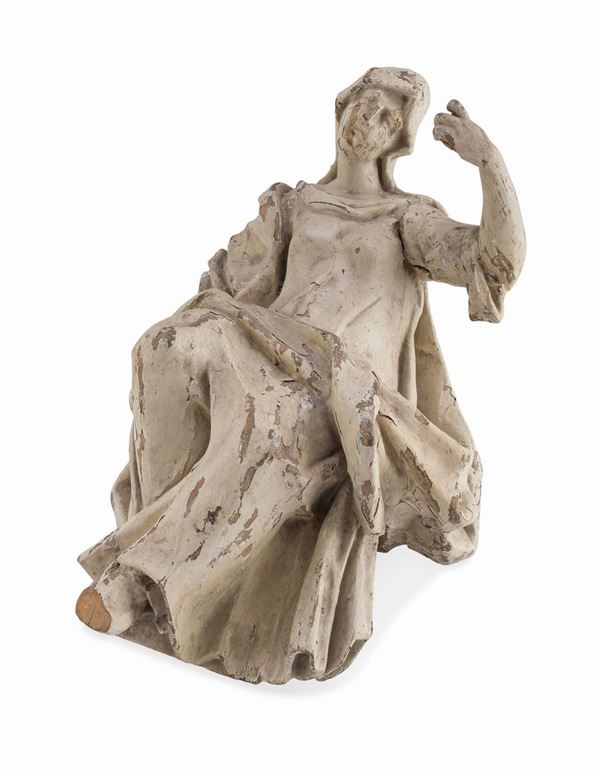 SCULTURA DI SANTA, PROBABILMENTE FRANCIA