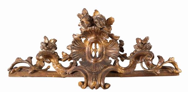 FREGIO IN LEGNO DORATO