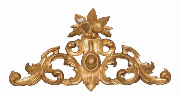 FREGIO IN LEGNO DORATO
