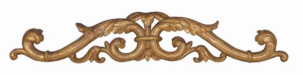 FREGIO IN LEGNO DORATO
