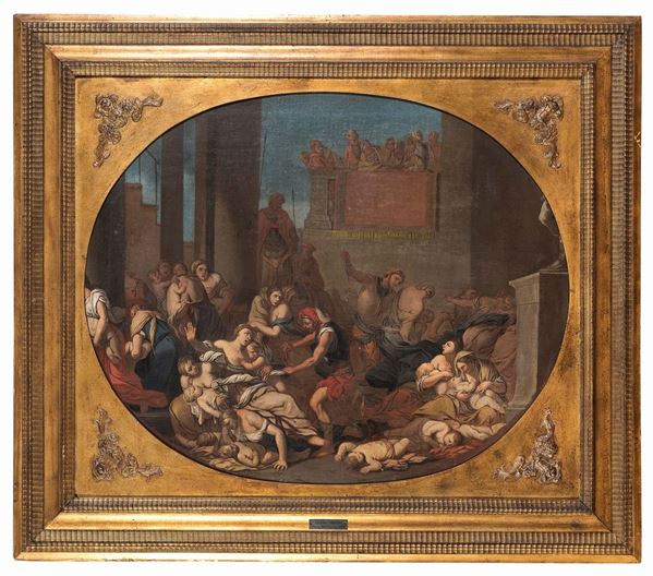 STRAGE DEGLI INNOCENTI ATTRIBUITA A GIULIO CARPIONI