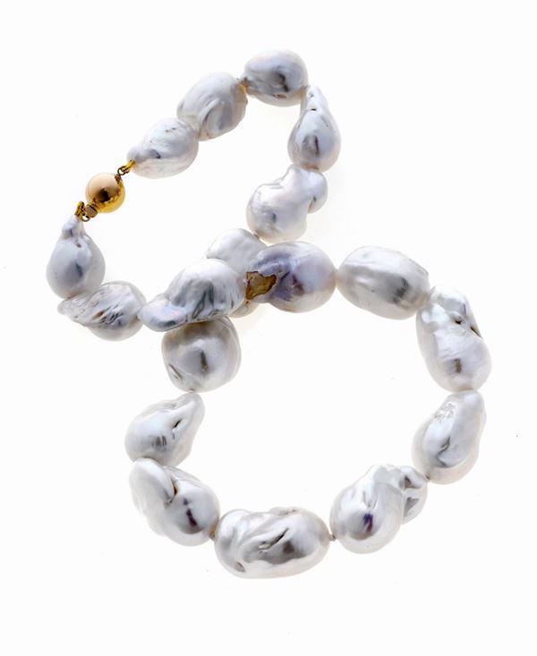 GIROCOLLO DI PERLE BAROCCHE