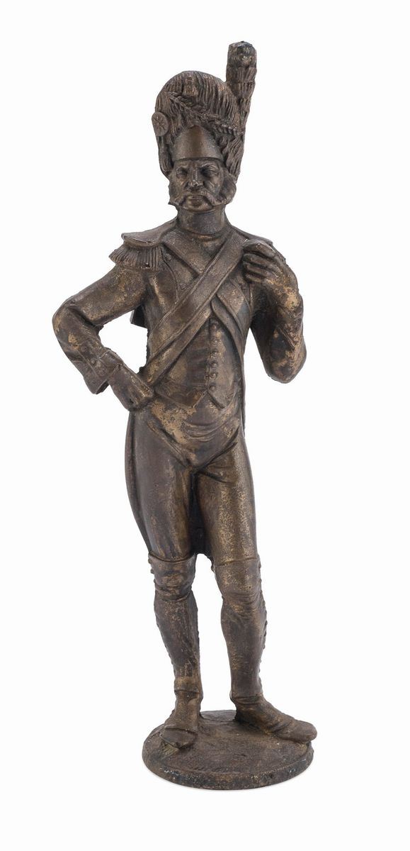 SCULTURA DI SOLDATO