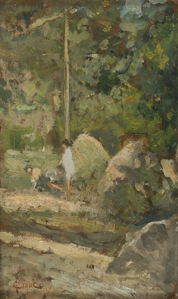FANCIULLE NEL BOSCO DI CESARE CIANI
