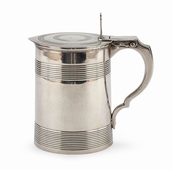 TANKARD IN ARGENTO, LONDRA 1802