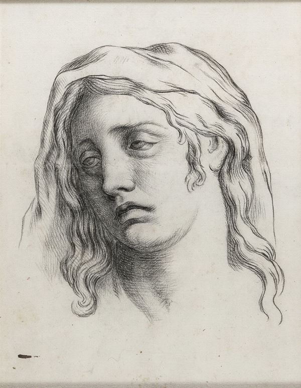 COPPIA DI DISEGNI VOLTI DA LE BRUN