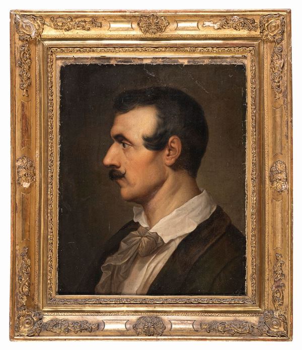 RITRATTO VIRILE DI PITTORE PIEMONTESE