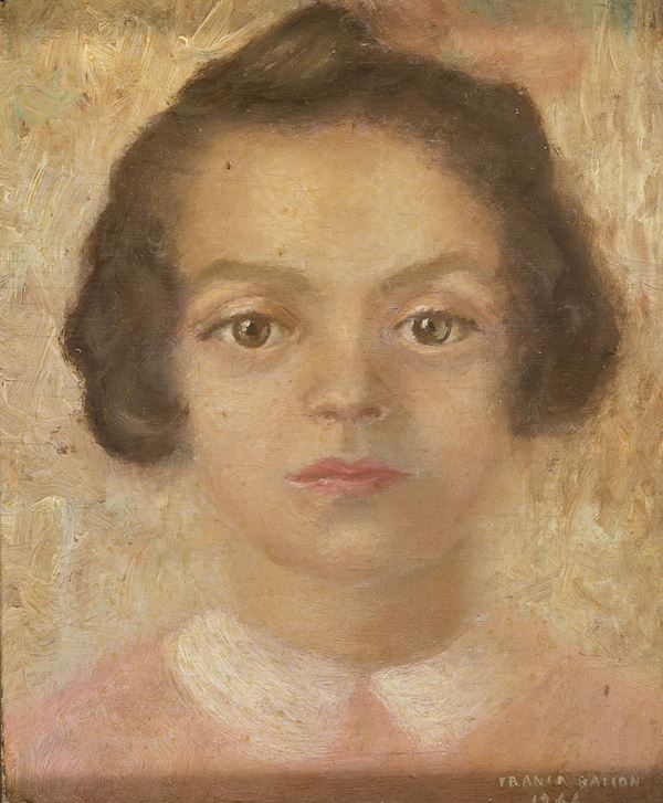 RITRATTO DI FANCIULLA F.TO FRANCA BACCON