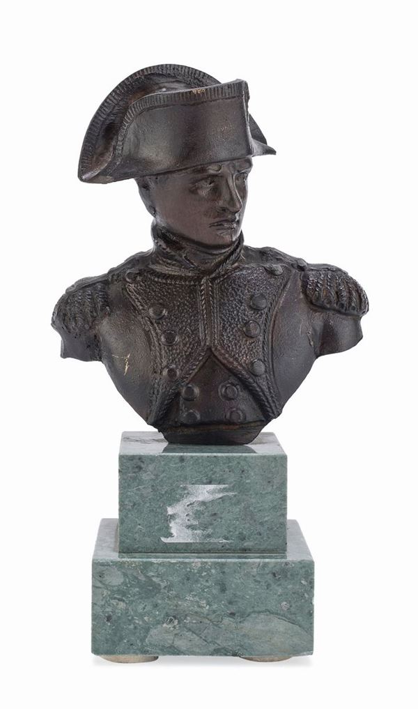 BUSTINO DI NAPOLEONE IN BRONZO