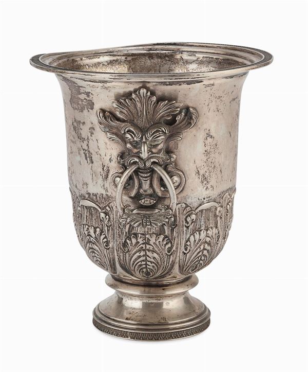 CACHEPOT IN ARGENTO, BRANDIMARTE ANNI &#39;50