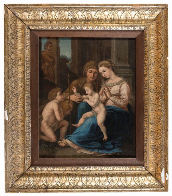 MADONNA DEL DIVINO AMORE DA RAFFAELLO