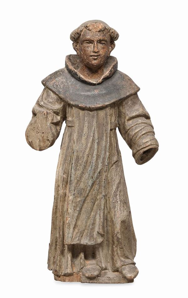 SCULTURA DI SANT&#39;ANTONIO IN LEGNO, VENETO