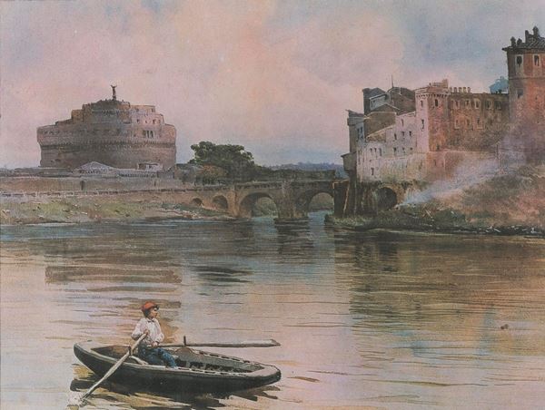 TRE FOTOLITO VEDUTE DI ROMA