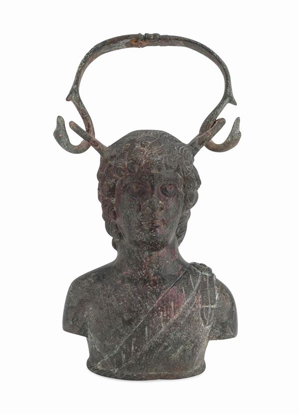 BALSAMARIO ROMANO IN BRONZO SEC I A.D.