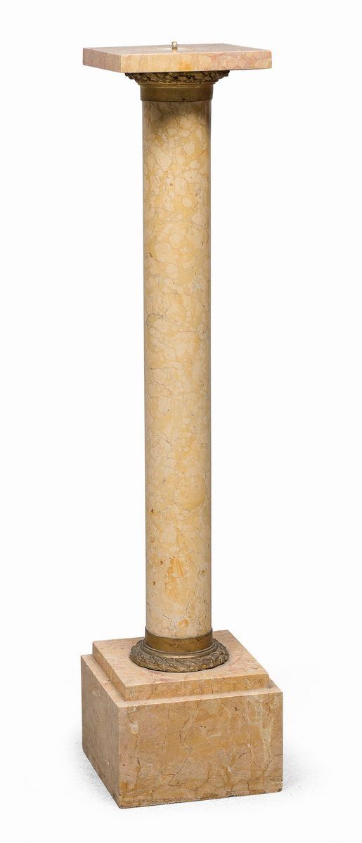 COLONNA IN MARMO ROSA