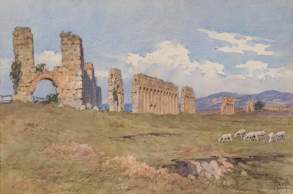 ACQUERELLO ACQUEDOTTO DI FILIPPO ANIVITTI