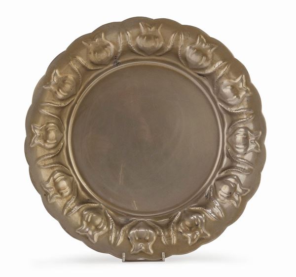 PIATTO IN ARGENTO, FIRENZE