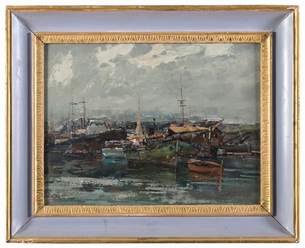 VEDUTA PORTUALE DI EZELINO BRIANTE